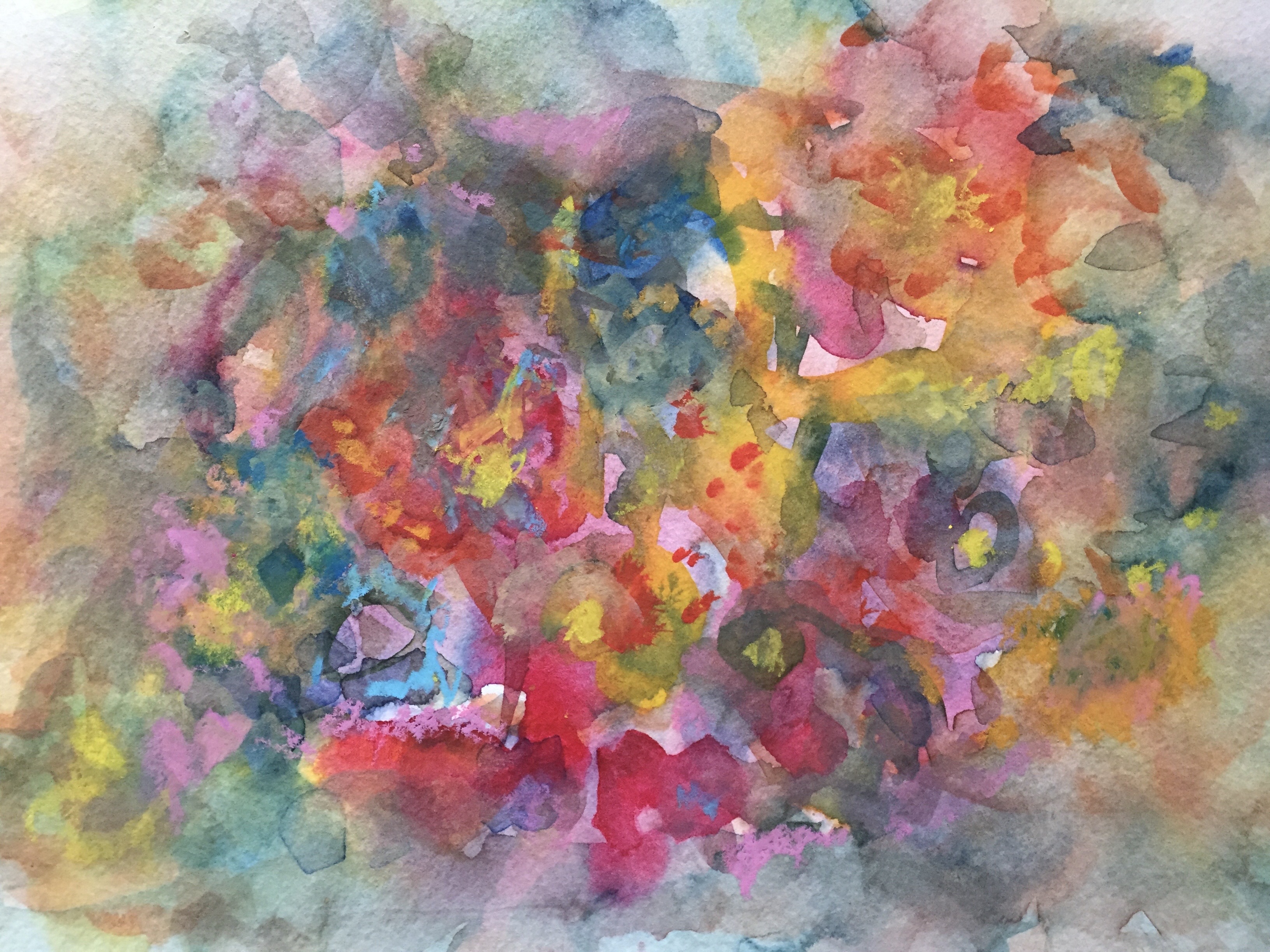 Aquarell aus der Serie Blumen von Sigrid Wehkamp