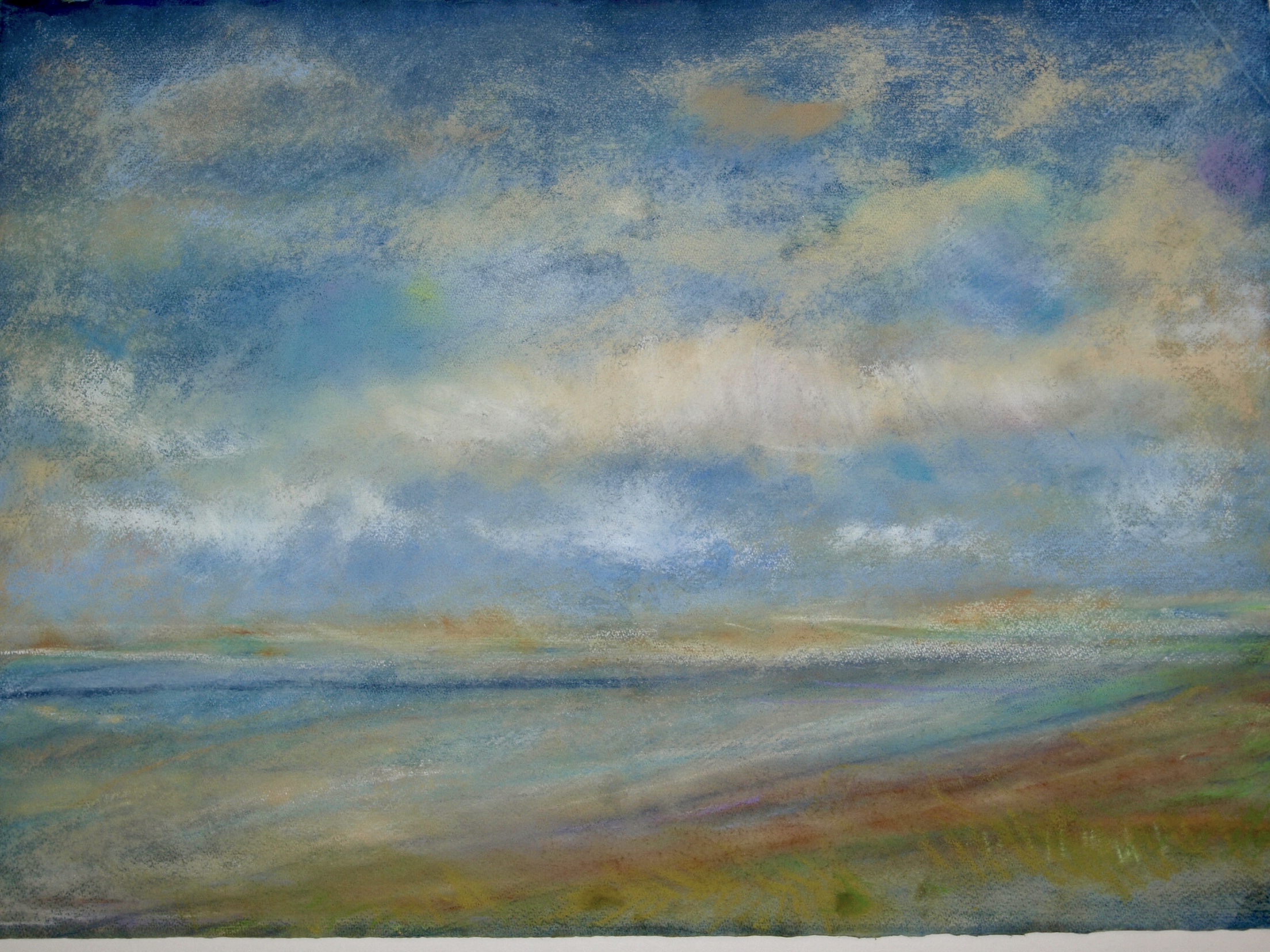 Weiteres Aquarell aus der Serie Himmel